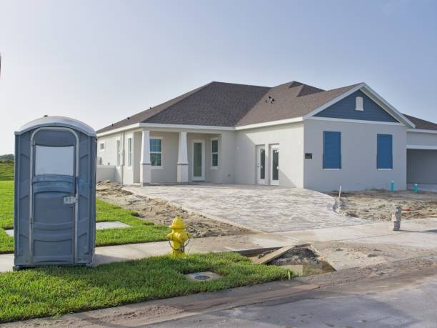 Porta potty delivery and setup in Gilbert, MN